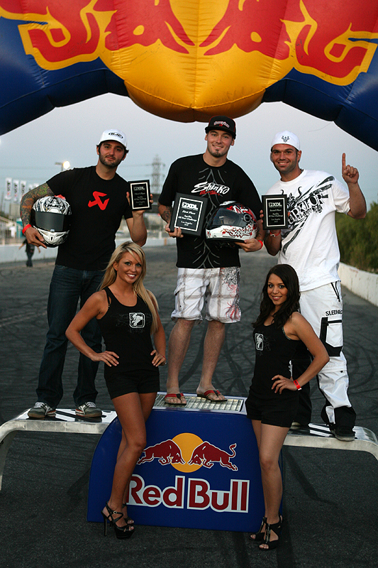 LA podium Los Angeles XDL Irwindale Aprilia challenge podium