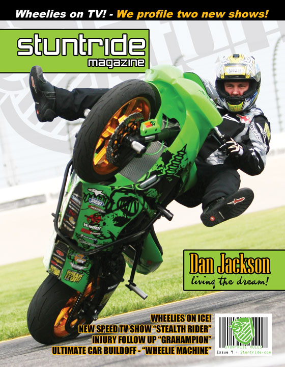 Dan Jackson stuntride issue 9 cover