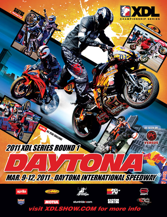 daytona2011front XDL stunt show daytona bike week